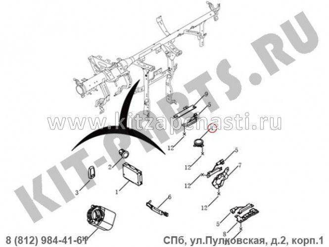 КАТУШКА ПРОТИВОУГОННОЙ СИСТЕМЫ Geely Emgrand X7 NL4 1017030711